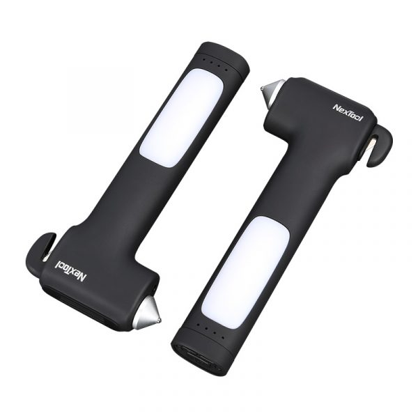 NexTool Multifunction Window Breaker, Safety Belt Rope Cutter, Emergency Light - Image 2